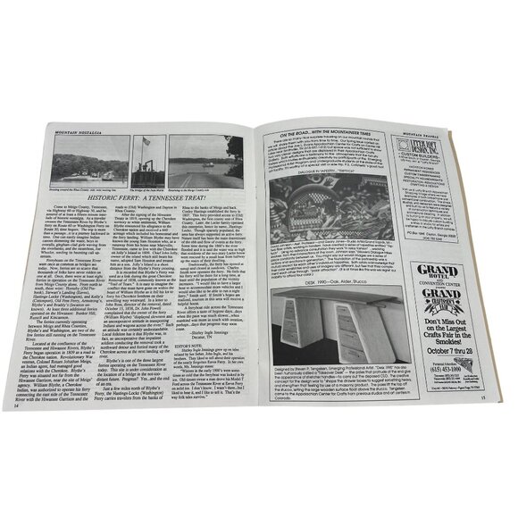 Mountaineer Times Magazine Lot Summer Fall 1990 Appalachian History & Stories - Picture 5 of 10